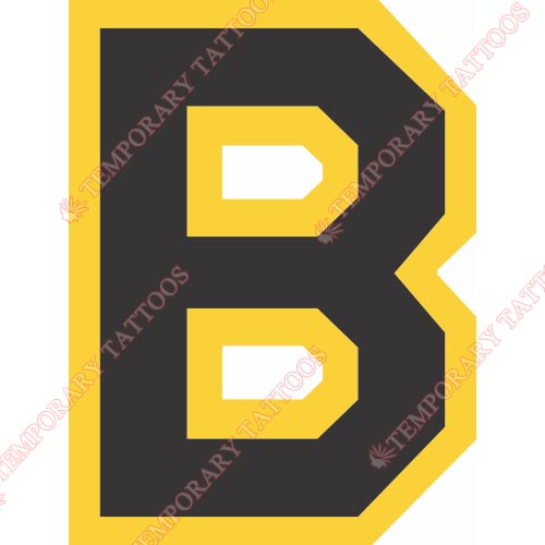 Boston Bruins Customize Temporary Tattoos Stickers NO.71
